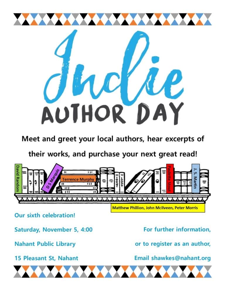 Indie Author Day Nahant Public Library