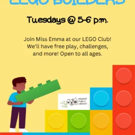NPL’s new LEGO Club: LEGO Builders!